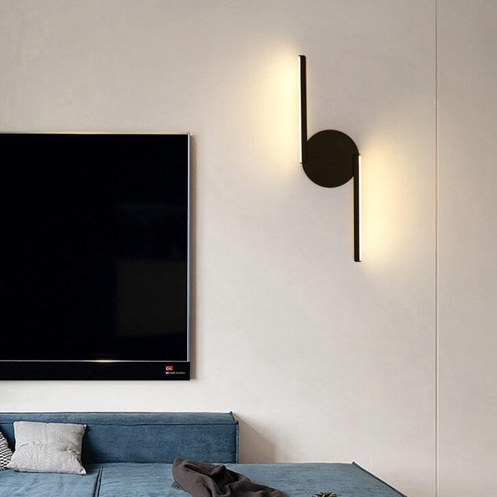 Curves Line LED Wall Light | Modern Minimalist Arc Design