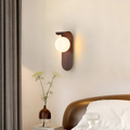 Icar Scandinavian LED Wall Lamp | Minimalist Wooden Design