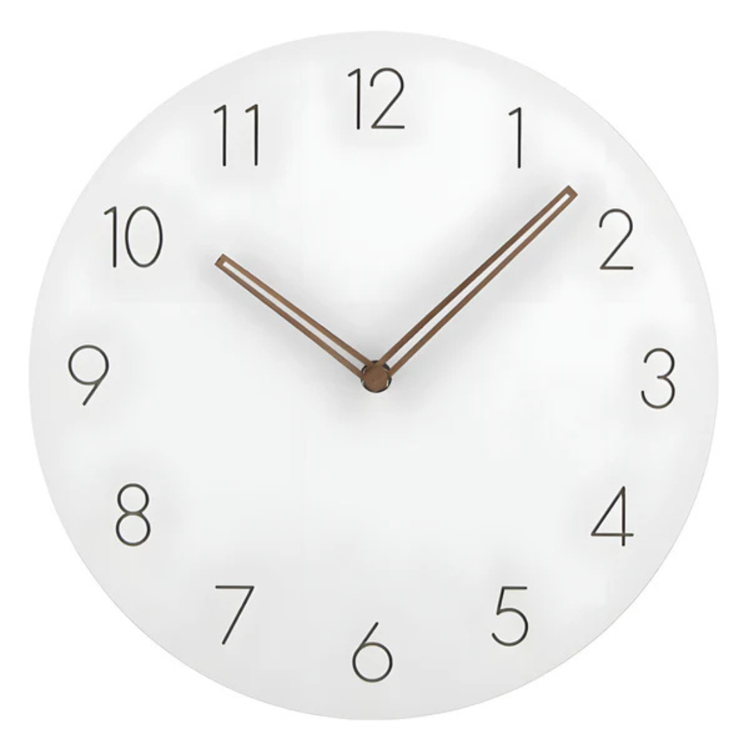 Nork Minimalist Wall Clock | Contemporary Wood Design