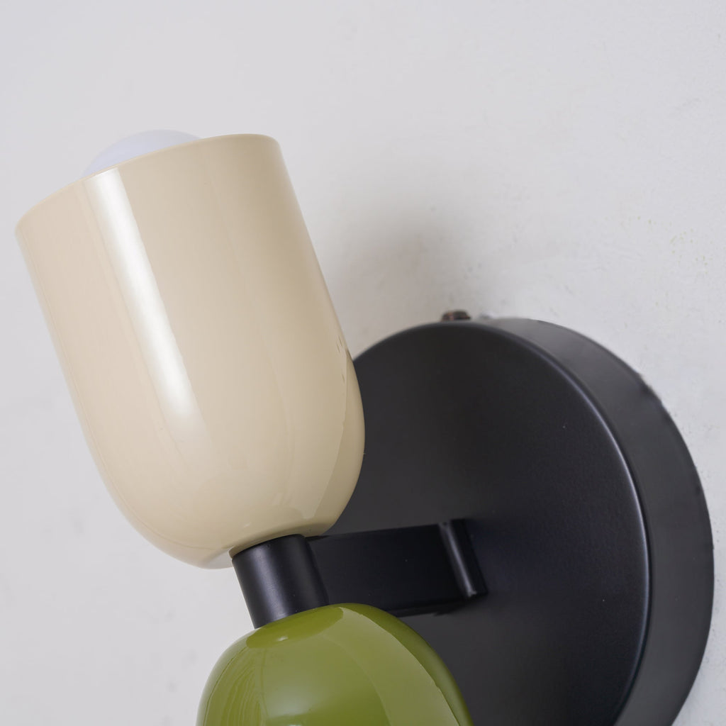 Colorful Bedside Wall Lamp | Nordic Macaron Wall Light