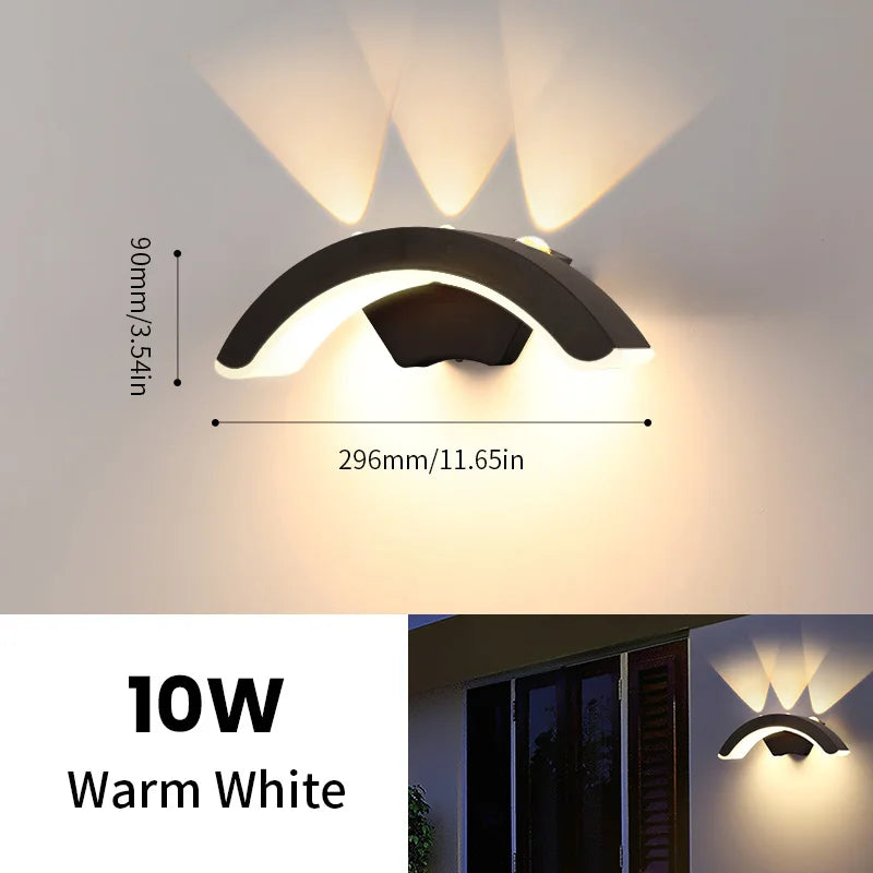 StormLite | Waterproof Outdoor Wall Light | Black Exterior Wall Lantern