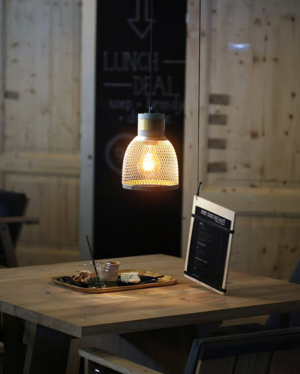 Urban Concrete Pendant Light | Industrial LED Hanging Lamp