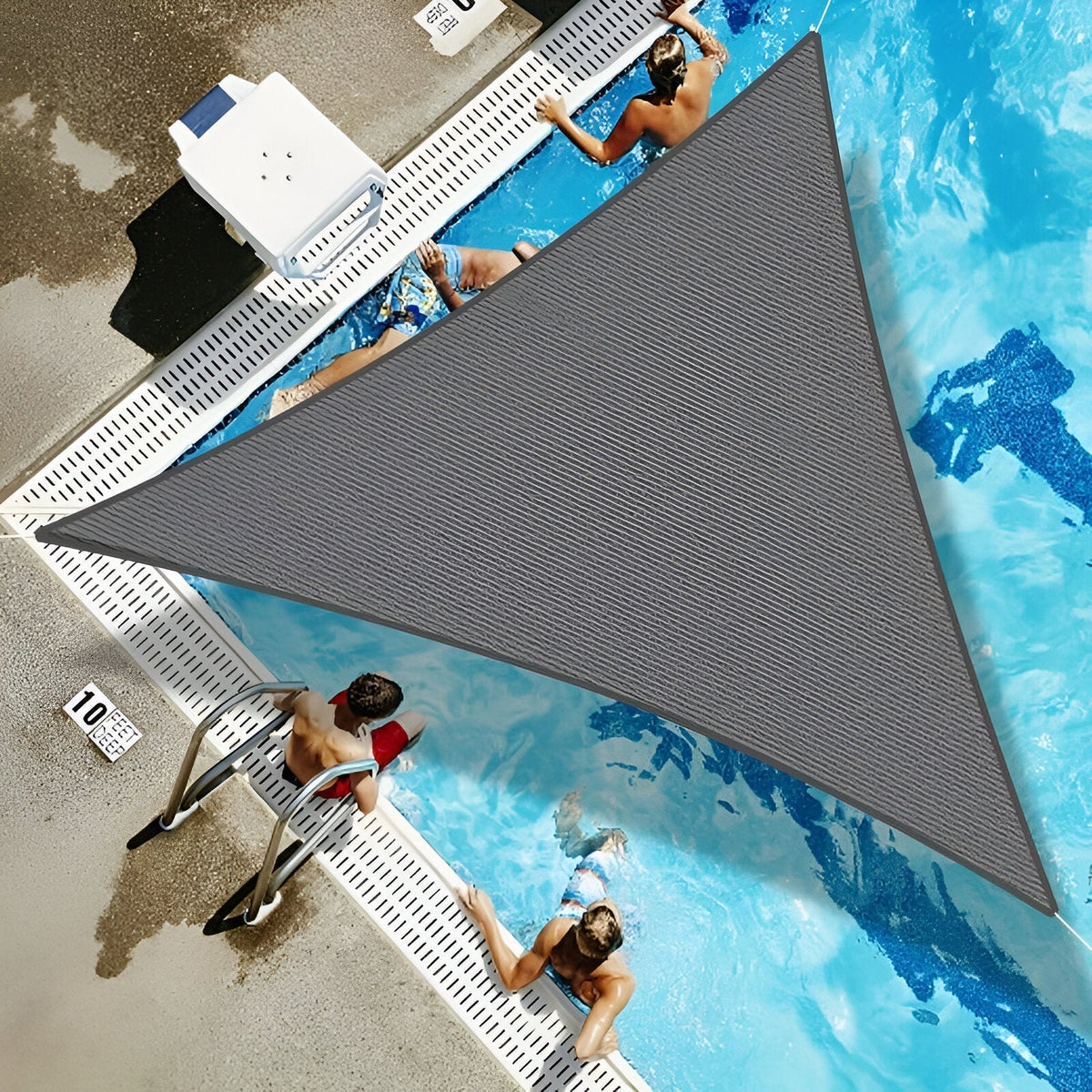 TriBlocker Shade Sail | Waterproof UV-Protect Triangle Design
