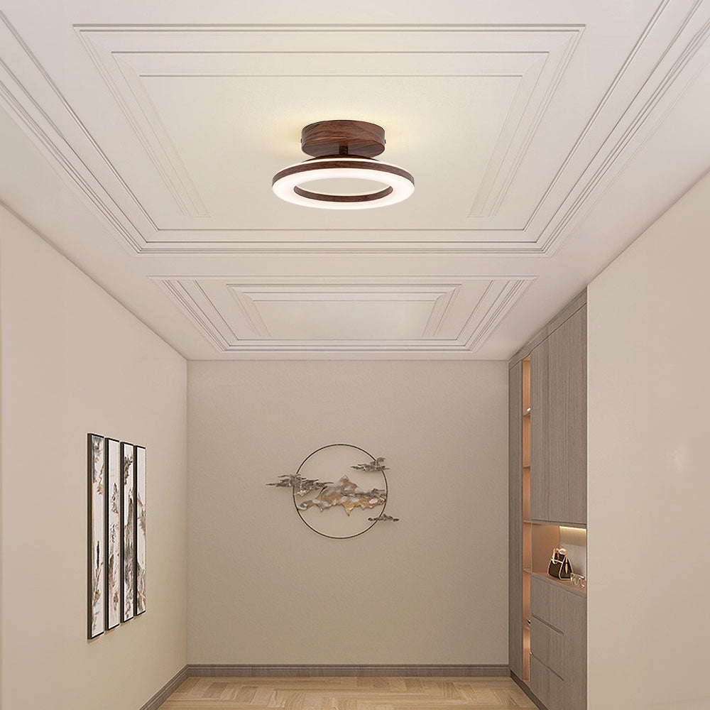 Acrylic Round LED Ceiling Light | Modern Hallway & Entrance Fixture