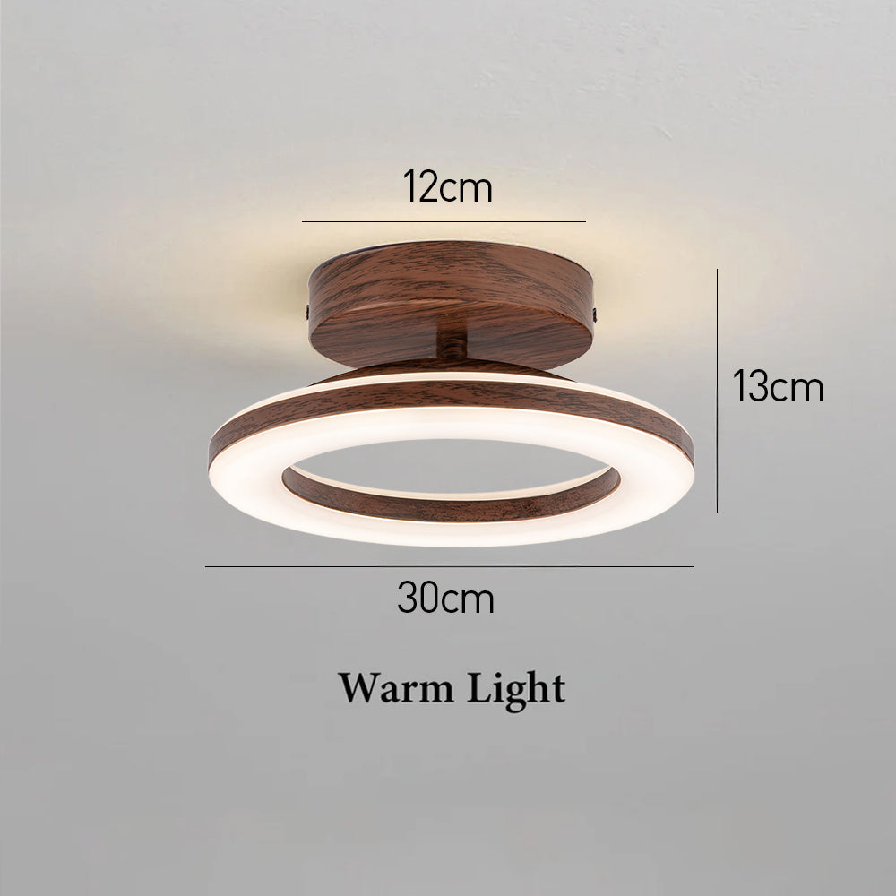Acrylic Round LED Ceiling Light | Modern Hallway & Entrance Fixture