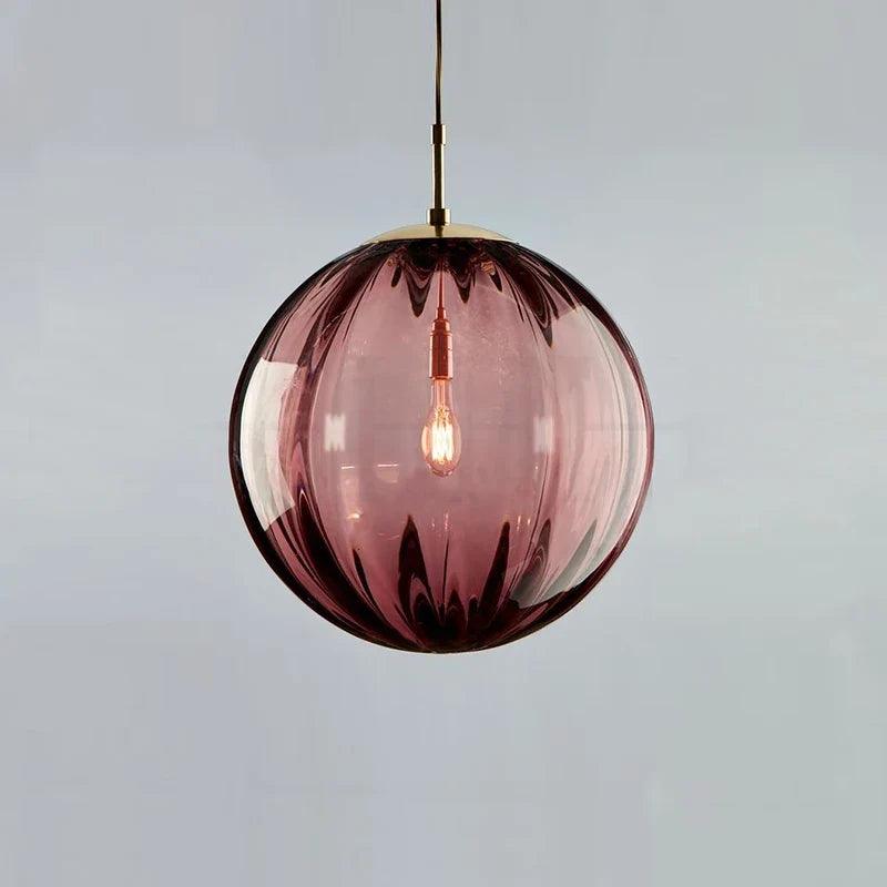 Modern Glass Ball Pendant Light | Nordic Elegance for Every Space
