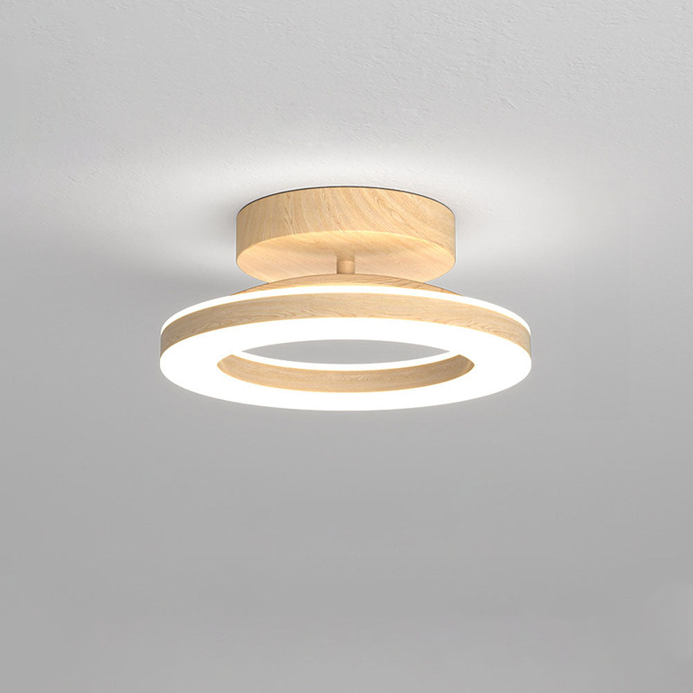 Acrylic Round LED Ceiling Light | Modern Hallway & Entrance Fixture