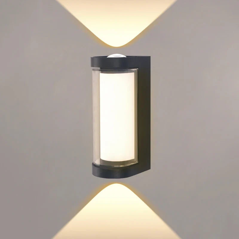 Modern LED Wall Light | Waterproof Up & Down Outdoor Sconce