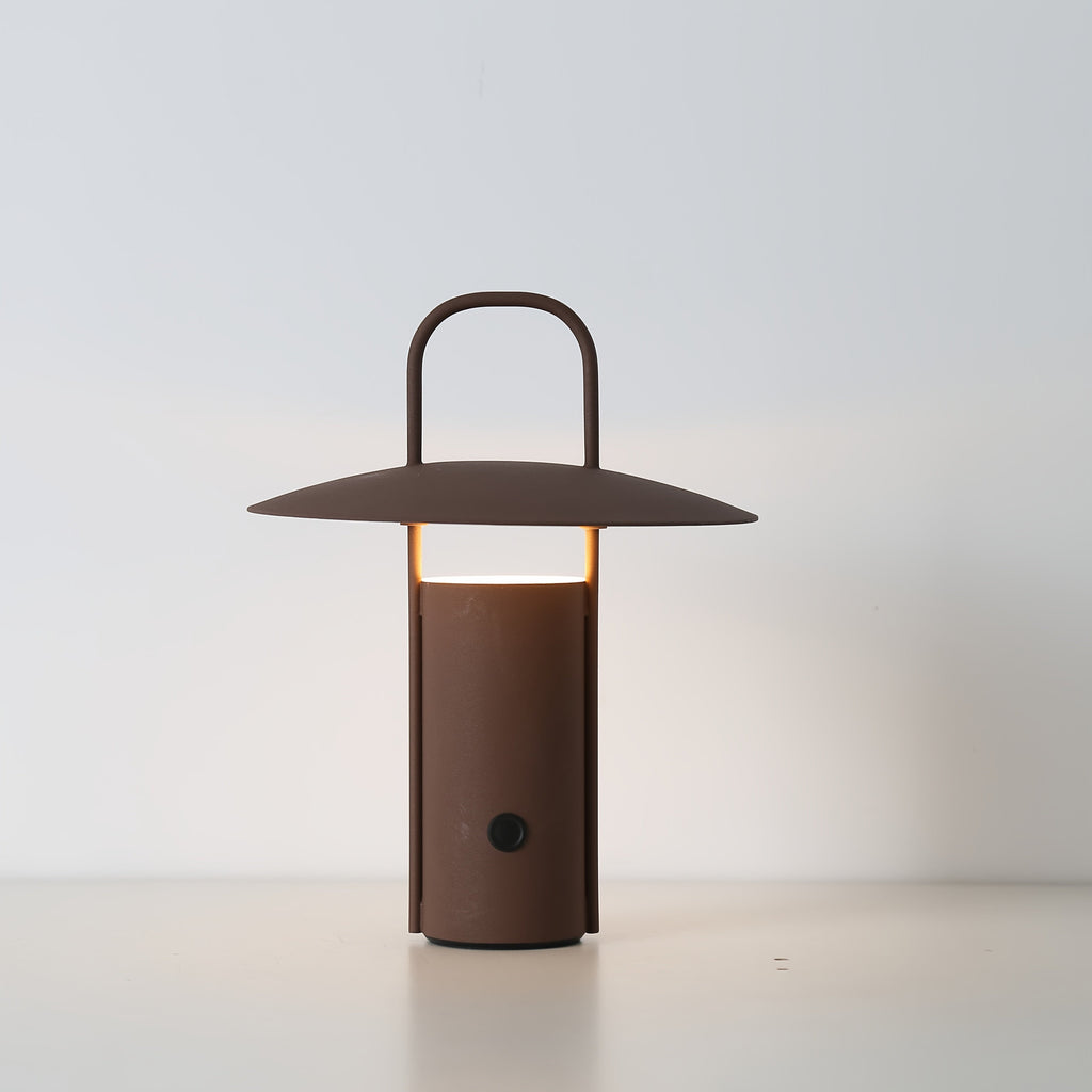 Wireless LED Touch Lamp | USB Rechargeable Metal Table Light
