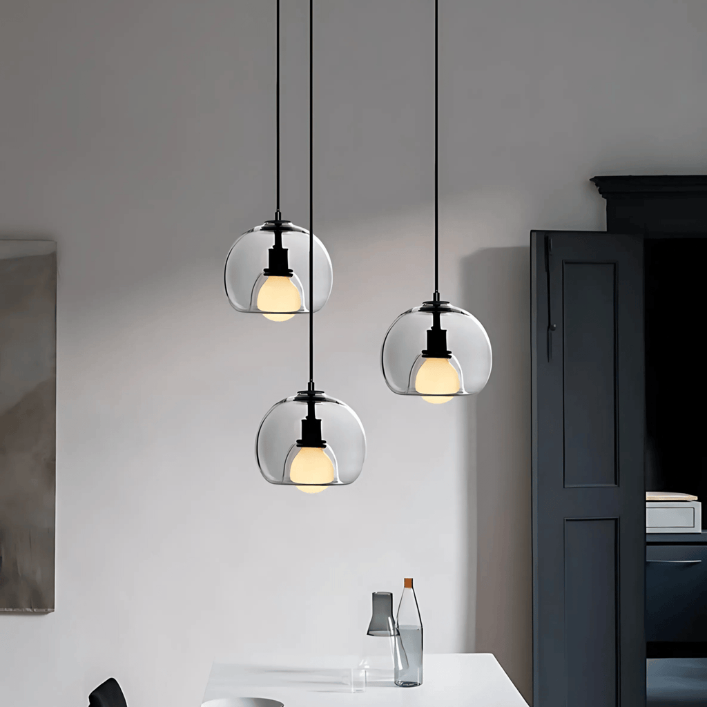 Clyde Glass Pendant Light | Modern Handblown Elegance