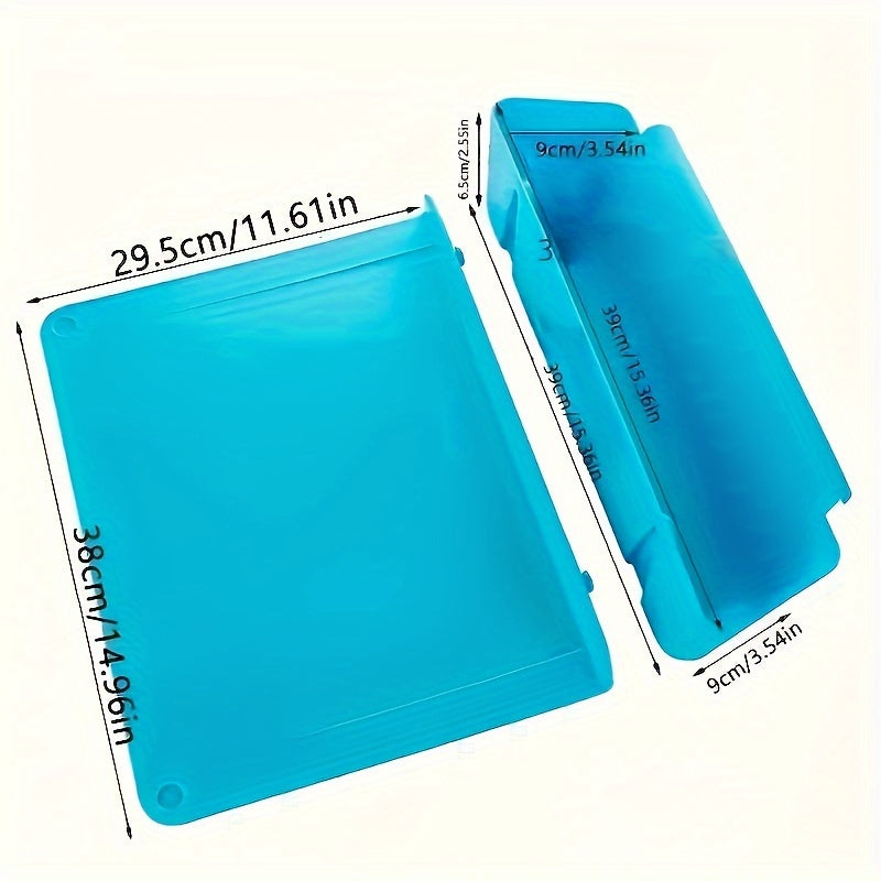2-in-1 Chopping Board with Storage Box | Portable Kitchen Cutting Board & Food Holder
