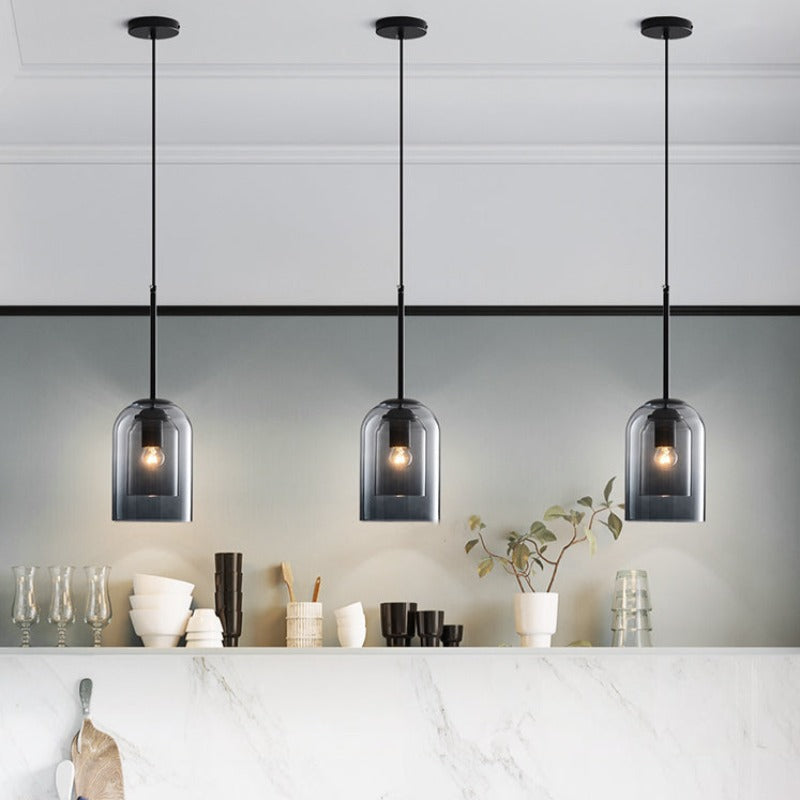Glass Pendant Light | Modern Nordic Hanging Lamp
